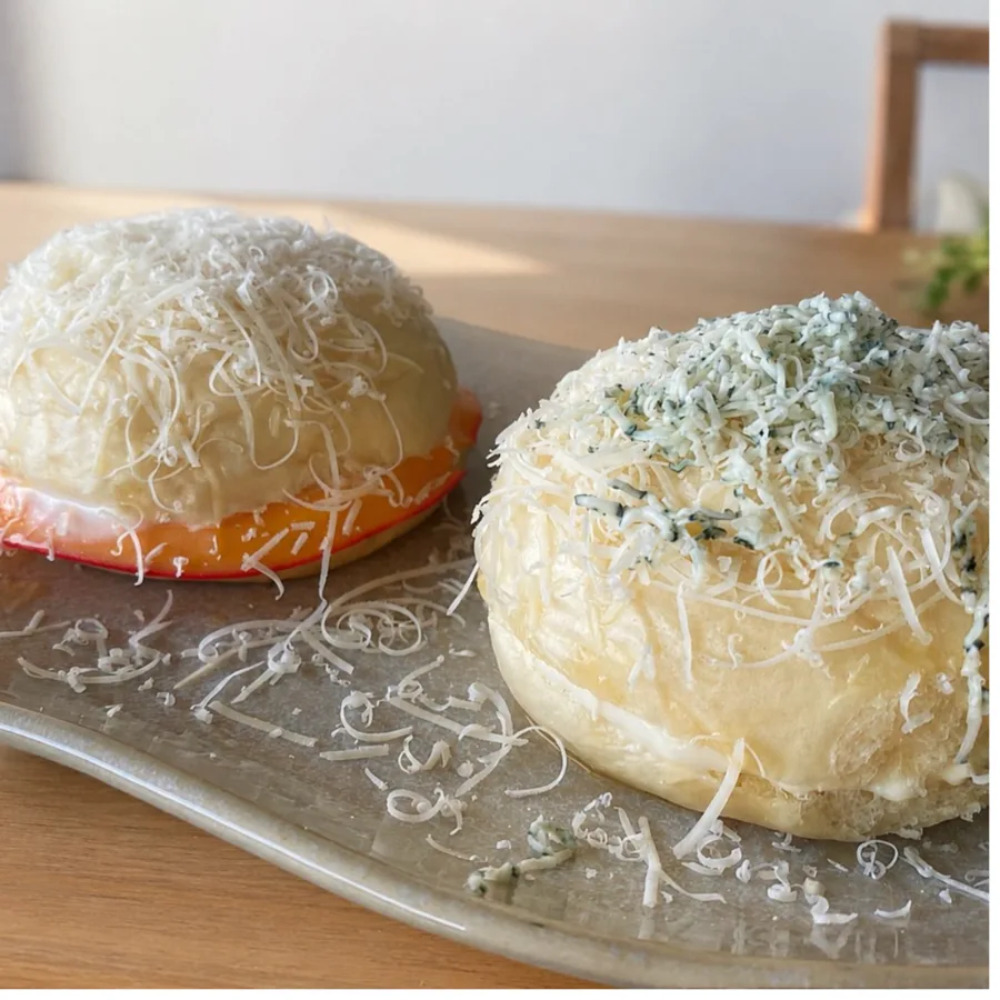 Pãezinhos delícia de gorgonzola e tradicional
